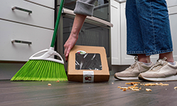 PetPlus Angle Broom with Dustpan<