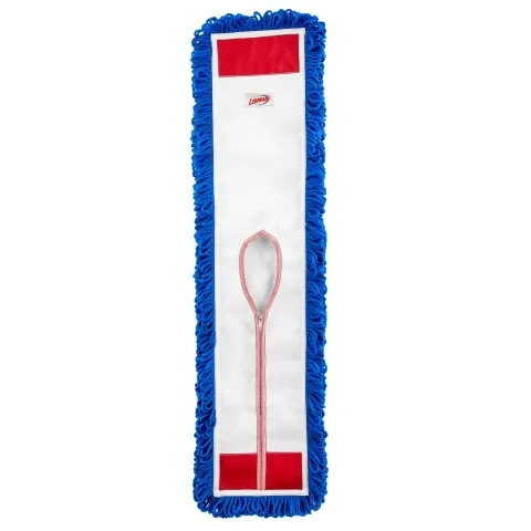 Blue microfiber dust mop head